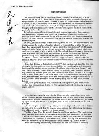 Tao of Jeet Kune Do - Bruce Lee