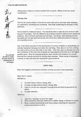 Tao of Jeet Kune Do - Bruce Lee
