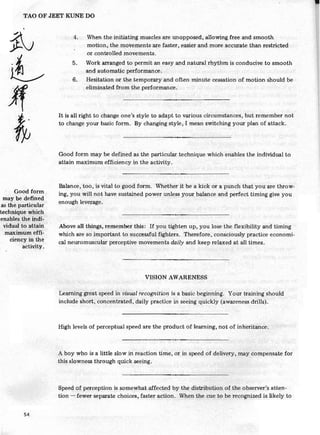 Tao of Jeet Kune Do - Bruce Lee