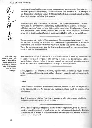Tao of Jeet Kune Do - Bruce Lee