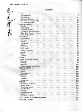 Tao of Jeet Kune Do - Bruce Lee