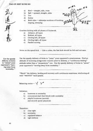 Tao of Jeet Kune Do - Bruce Lee