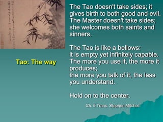 Taoof leadership2 | PPT