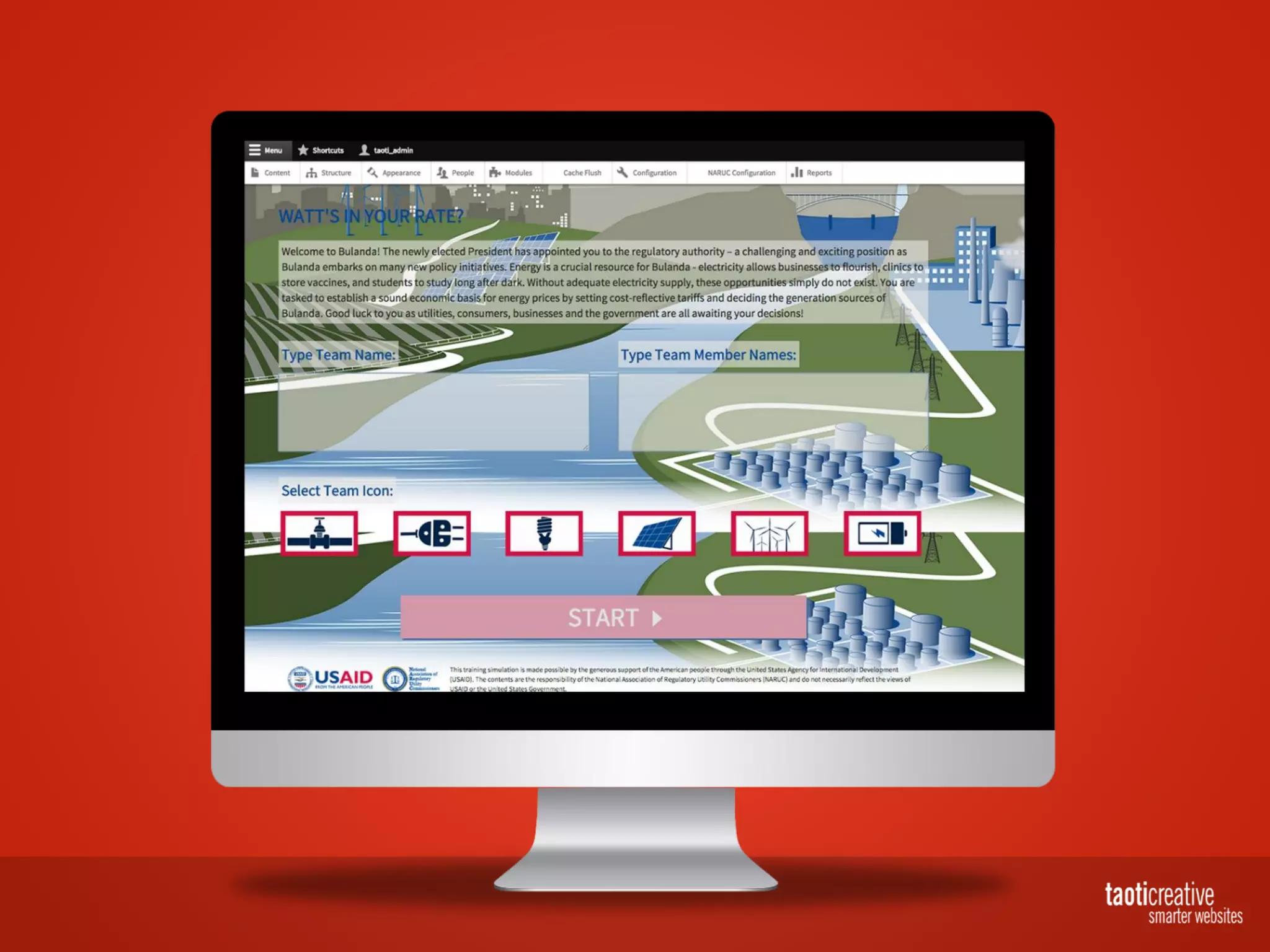 Taoti Creative - Using Drupal to Create a Gamified Training