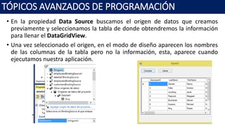Tópicos Avanzados de Programación - Unidad 4 Acceso a datos | PPTX
