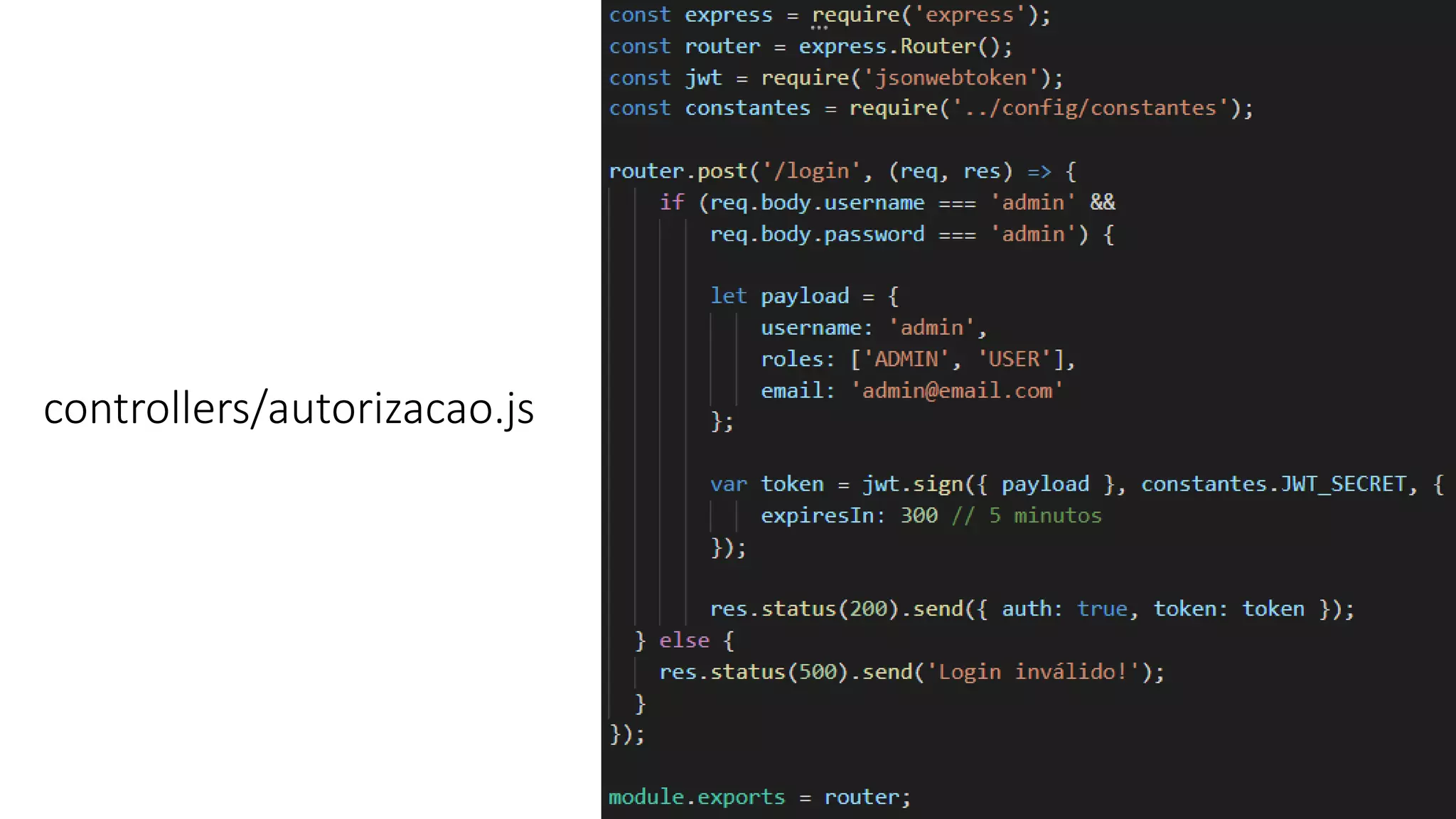 controllers/autorizacao.js 