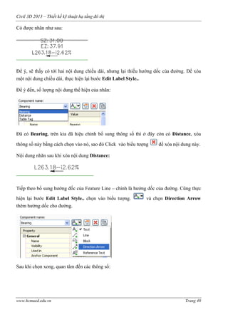 Tap 1 civil 3 d 2013 quy hoach cao do nen - thoat nuoc do thi | PDF