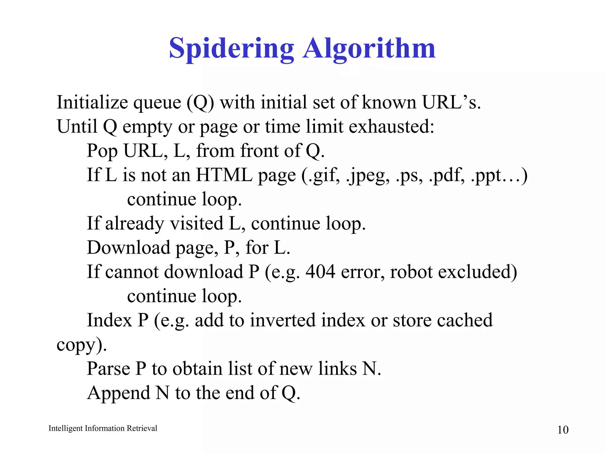 Information retrieval | PPT