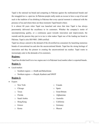 Strong relationship with the distributors