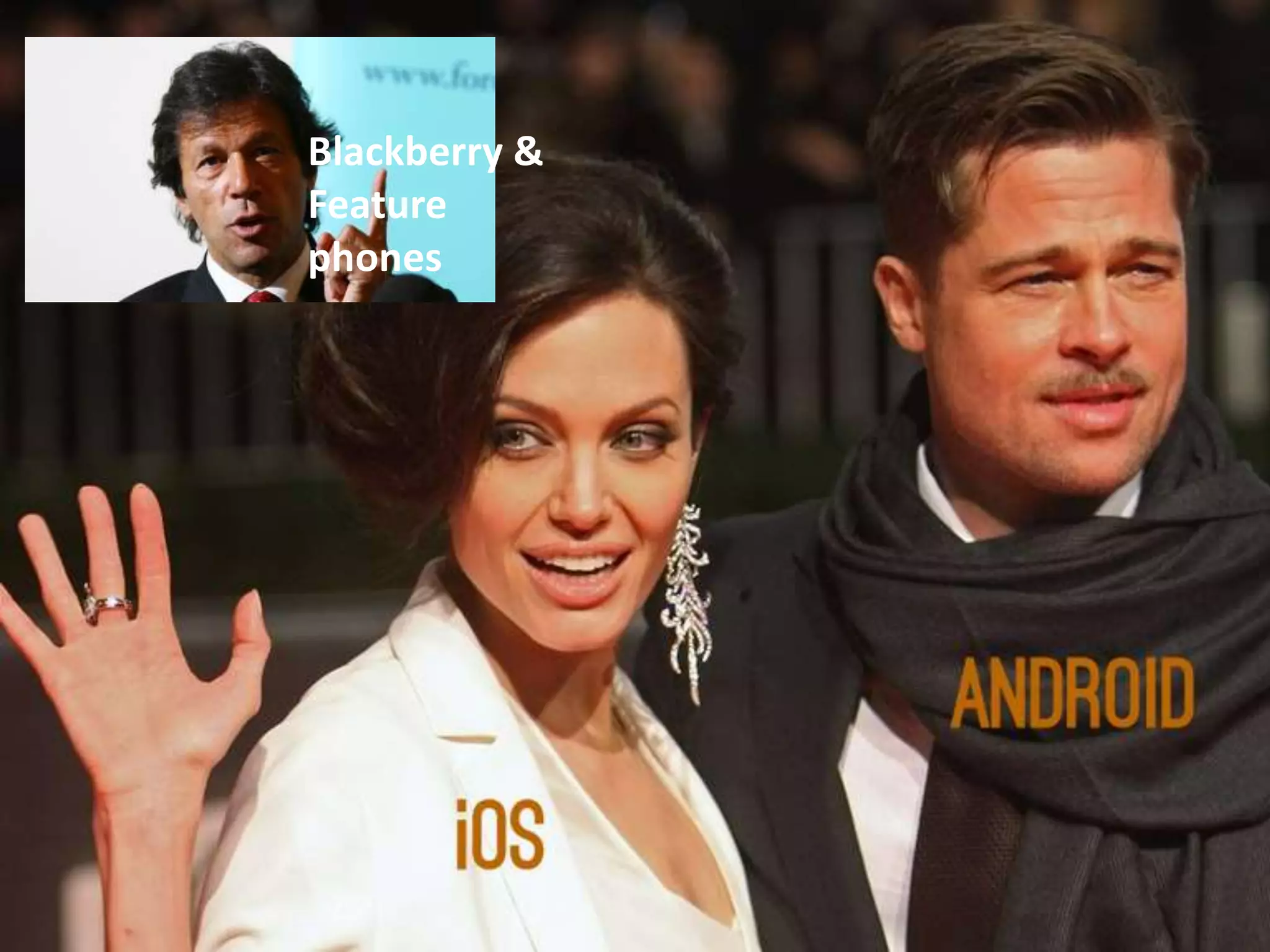 In closing
Blackberry &
•

Feature
phones
Remember there are two kinds of people

 