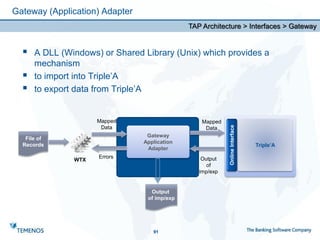 TAP Temenos Transact Architecture in detail | PDF