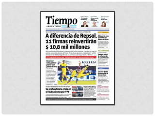 Tapas del domingo 29 de abril