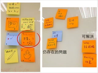 可解決
仍存在的問題
 