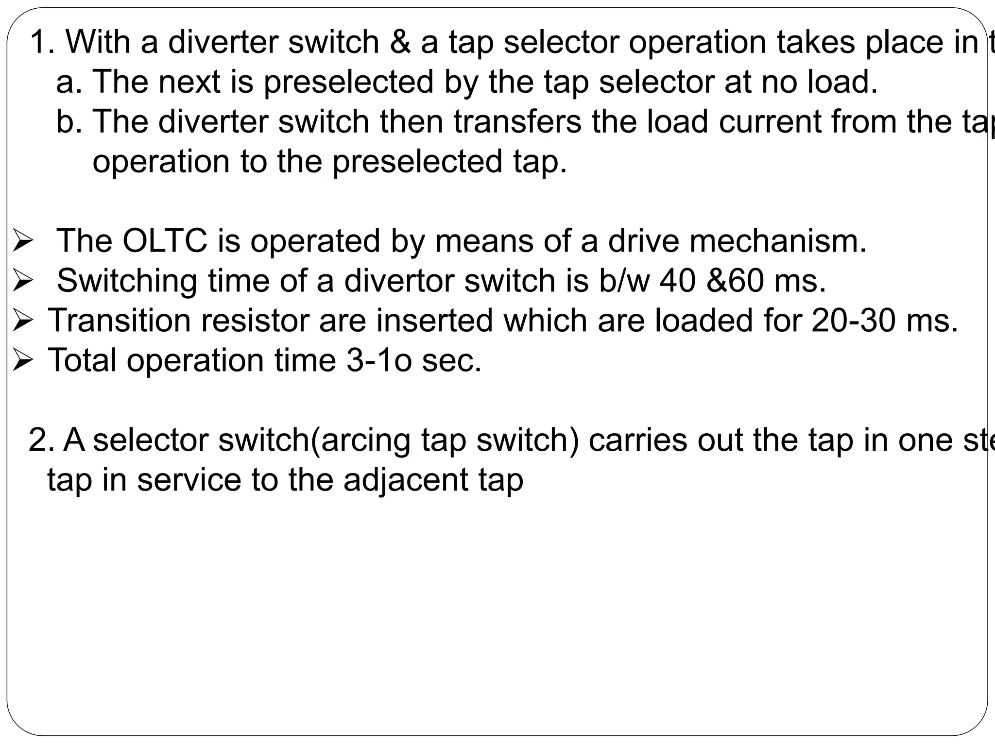 Tap changer | PPTX