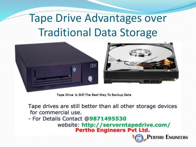Tape drive is the best way to backup data
