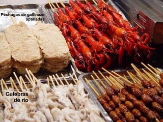 Pechugas de gallinazo apanadas Culebras de río 