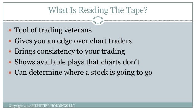 How To Read Day Trading Charts