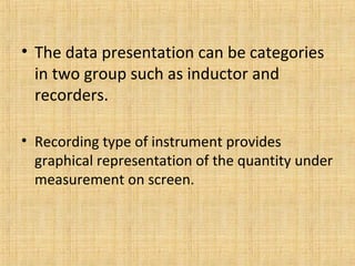 Recorders Classification Table Instrument Mechanic Magnetic Tape recorder | PPT