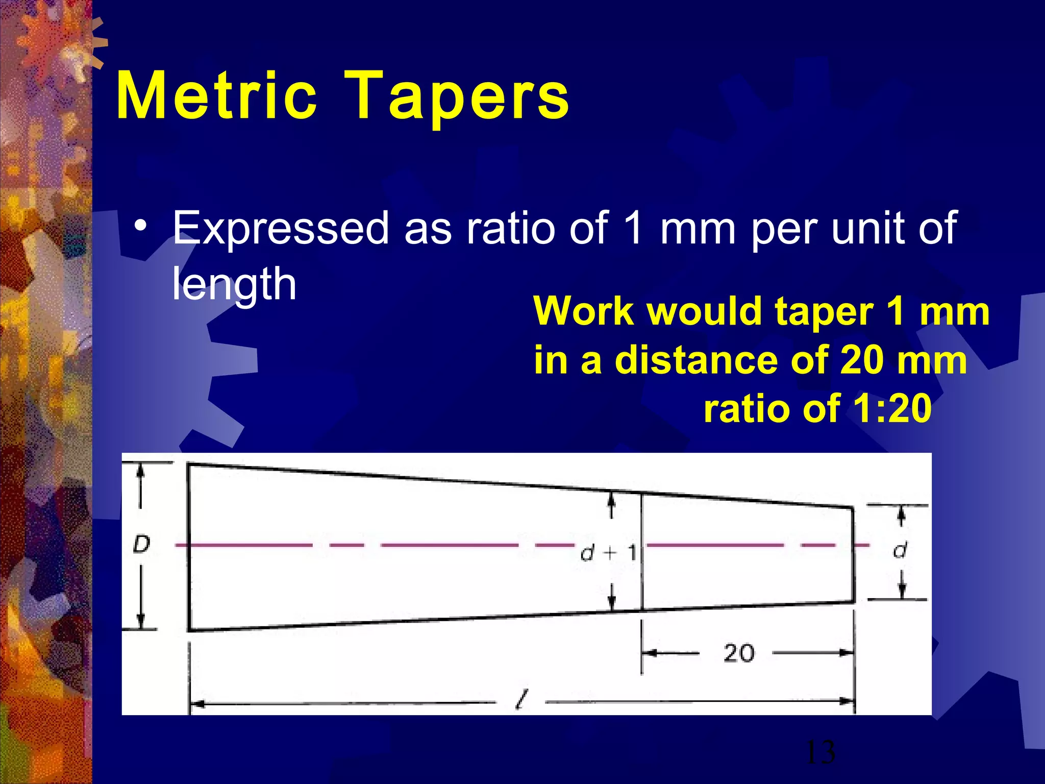 Tapers and taper_turning | PPT