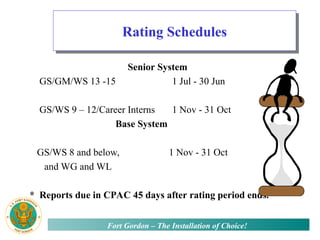 Triangle Performance Army TOTAL ARMY PERFORMANCE EVALUATION SYSTEM Trng.ppt