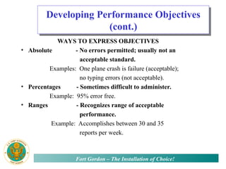 Triangle Performance Army TOTAL ARMY PERFORMANCE EVALUATION SYSTEM Trng.ppt