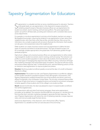Esri Tapestry Segmentation Reference Guide | PDF