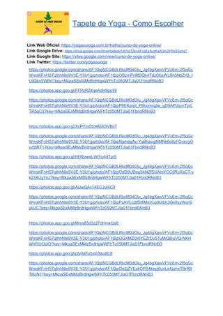 Tapete de Yoga - Como Escolher
Link Web Oficial: ​https://yogaouioga.com.br/hatha/curso-de-yoga-online/
Link Google Drive: ​https://drive.google.com/drive/folders/1dcVeTZkxAFcgEzAvzKaAQm2YRsSSznqT
Link Google Site: ​https://sites.google.com/view/curso-de-yoga-online/
Link Twitter: ​https://twitter.com/yogaouioga
https://photos.google.com/share/AF1QipNCGBdLRkcM0dOlu_Jg4bgXjevVFVcEm-2f5qGc
WmsKFnHS7qIhhNte9V3E-Y3U1g/photo/AF1QipOBzmPnMDQk4TdzObsWJXh5NbZrQ_I
L9Qku5WRd?key=MkpaSExMMzBrdHgwWFhTc050MTJIa01FbndRNnB3
https://photos.app.goo.gl/FFPzRZ4qoAdH9po49
https://photos.google.com/share/AF1QipNCGBdLRkcM0dOlu_Jg4bgXjevVFVcEm-2f5qGc
WmsKFnHS7qIhhNte9V3E-Y3U1g/photo/AF1QipP6EKarpt_P8bomxgIw_gD9APJpynTprL
TR5qC3?key=MkpaSExMMzBrdHgwWFhTc050MTJIa01FbndRNnB3
https://photos.app.goo.gl/XcPYm5534fdXSVBn7
https://photos.google.com/share/AF1QipNCGBdLRkcM0dOlu_Jg4bgXjevVFVcEm-2f5qGc
WmsKFnHS7qIhhNte9V3E-Y3U1g/photo/AF1QipNgmdgAc-YqBhzcigNMNk6c8yFGvevyO
vz8tRT1?key=MkpaSExMMzBrdHgwWFhTc050MTJIa01FbndRNnB3
https://photos.app.goo.gl/hERywwLWtYu4dTpr5
https://photos.google.com/share/AF1QipNCGBdLRkcM0dOlu_Jg4bgXjevVFVcEm-2f5qGc
WmsKFnHS7qIhhNte9V3E-Y3U1g/photo/AF1QipOdD9UDegSkNZfSUAmYCC5RuXaCT-y
k23XUyTnz?key=MkpaSExMMzBrdHgwWFhTc050MTJIa01FbndRNnB3
https://photos.app.goo.gl/AiJwQAv14ECJut4C9
https://photos.google.com/share/AF1QipNCGBdLRkcM0dOlu_Jg4bgXjevVFVcEm-2f5qGc
WmsKFnHS7qIhhNte9V3E-Y3U1g/photo/AF1QipPsAVLcdlfSIfiMeVup9Uibh3Gx8yyWor5i
ykUC?key=MkpaSExMMzBrdHgwWFhTc050MTJIa01FbndRNnB3
https://photos.app.goo.gl/Mms85d3z2FdHmkQs8
https://photos.google.com/share/AF1QipNCGBdLRkcM0dOlu_Jg4bgXjevVFVcEm-2f5qGc
WmsKFnHS7qIhhNte9V3E-Y3U1g/photo/AF1QipOGXMZOi0YEZrDu57uMiQByiVQ-NKH
Whf3UOplQ?key=MkpaSExMMzBrdHgwWFhTc050MTJIa01FbndRNnB3
https://photos.app.goo.gl/pfvddFu5xkrSsu8C8
https://photos.google.com/share/AF1QipNCGBdLRkcM0dOlu_Jg4bgXjevVFVcEm-2f5qGc
WmsKFnHS7qIhhNte9V3E-Y3U1g/photo/AF1QipOe2jZYEskOPS4kepj0uxLs4zzhxTBrR8
TIlUN1?key=MkpaSExMMzBrdHgwWFhTc050MTJIa01FbndRNnB3
 