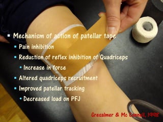 Taping For Patellofemoral Pain Syndrome PDF