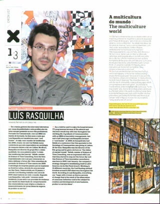 Tap Magazine Interview Luis Rasquilha Fev 2011