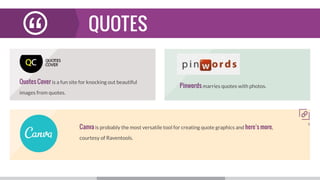 Free, Cheap and Easy Visual Marketing Tools