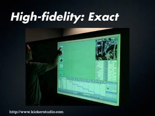 High-fidelity: Exact
 