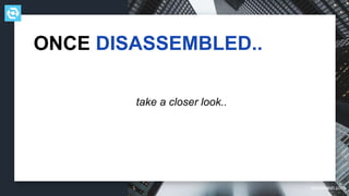 testdevlab.com
take a closer look..
ONCE DISASSEMBLED..
 