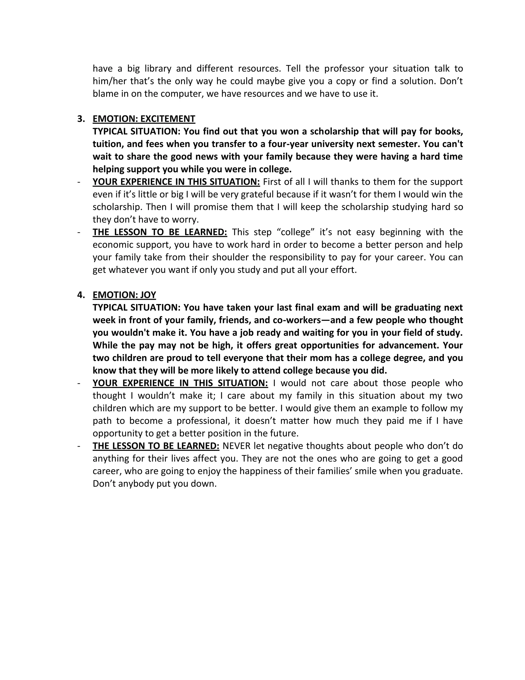 Tapping Into Emotions | PDF