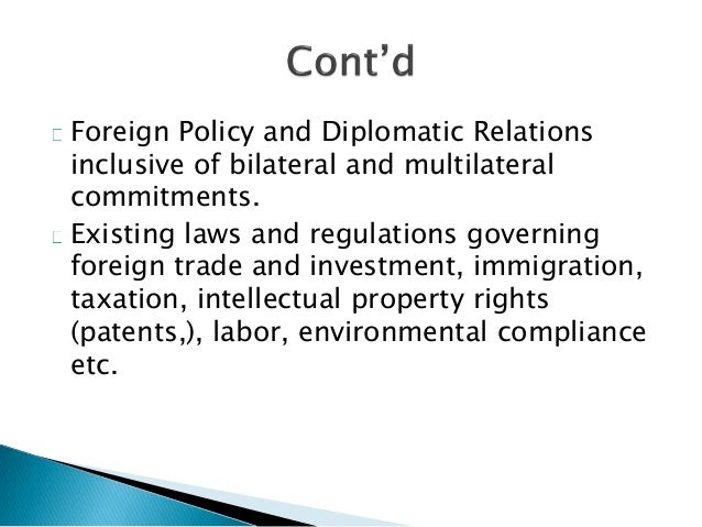 Multilateral and bilateral trade policies in the world trading system