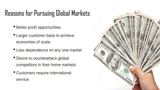 Tapping into global markets