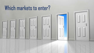 Tapping into global markets