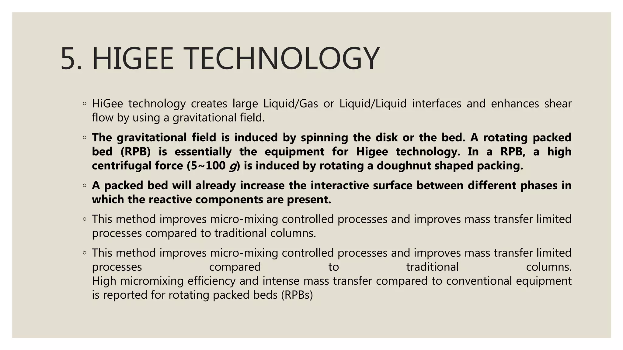 Higee Tapping HiGee Technology IN TEG DEHYDRATION at offshore platforms | PPTX