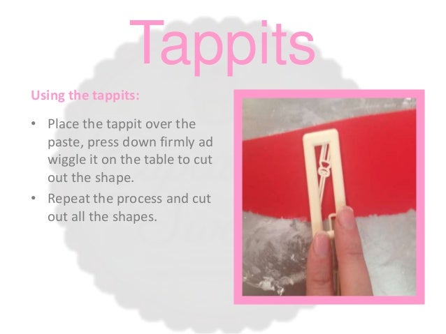 How To Use FMM Tappits Tutorial Using Tappits For Cake