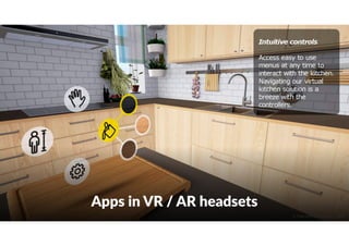 Apps in VR / AR headsets
 