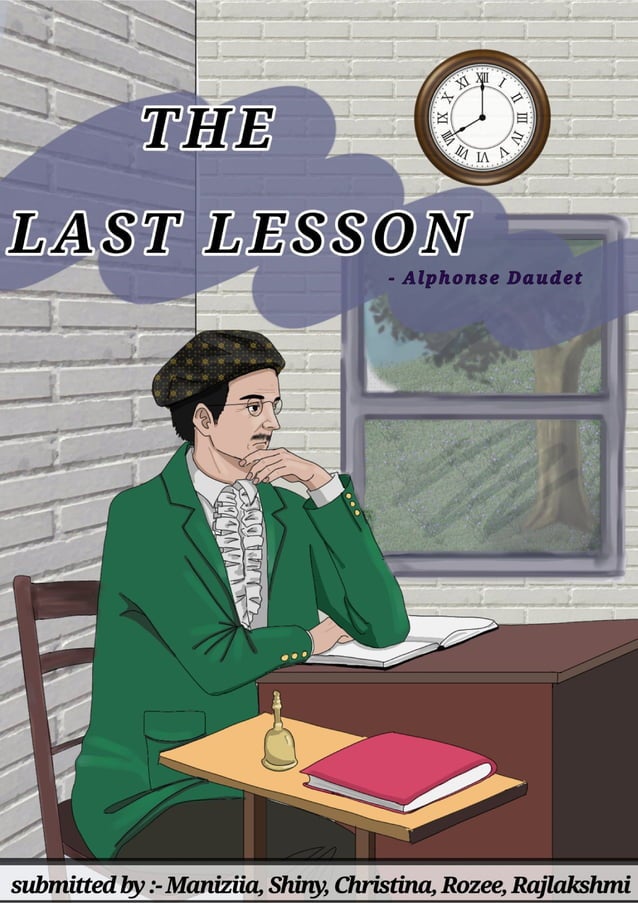 The last lesson in comic form for English art integrated project class ...