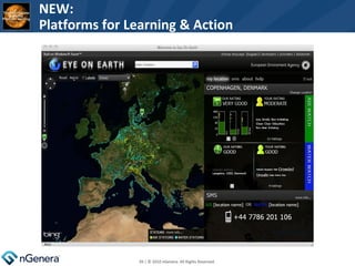  | © 2010 nGenera. All Rights Reserved.  NEW: Platforms for Learning & Action 