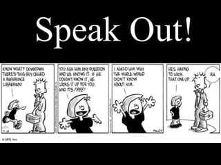 Speak Out! 