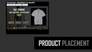 RAF SIMONS
1995 PLAID SHORT-SLEEVED SHIRT
           $365




                                 PRODUCT PLACEMENT
 