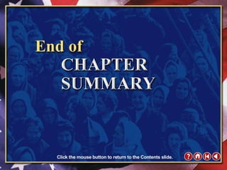 End of Chapter Summary 