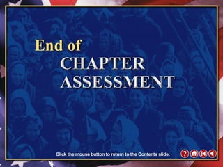 End of Chapter Assessment 