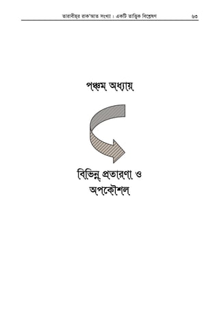 Zvivexn&i ivKÔAvZ msL¨v : GKwU ZvwË¡K we‡k−lY 63
cÂg Aa¨vqcÂg Aa¨vqcÂg Aa¨vqcÂg Aa¨vq
wewfbœ cÖZviYv Iwewfbœ cÖZviYv Iwewfbœ cÖZviYv Iwewfbœ cÖZviYv I
Ac‡KŠkjAc‡KŠkjAc‡KŠkjAc‡KŠkj
 