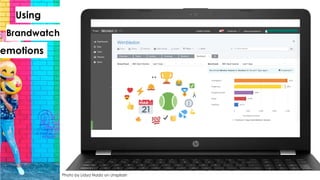 Photo by Lidya Nada on Unsplash
Using
Brandwatch
emotions
 