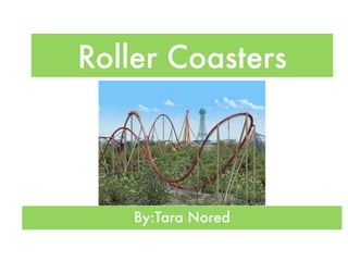 Roller Coasters




    By:Tara Nored
 