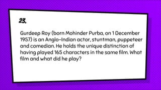 Pop It Like It's Hot: The Popular Culture Quiz Finals- Tarang'19