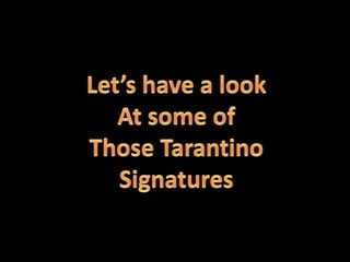 Tarantino pps